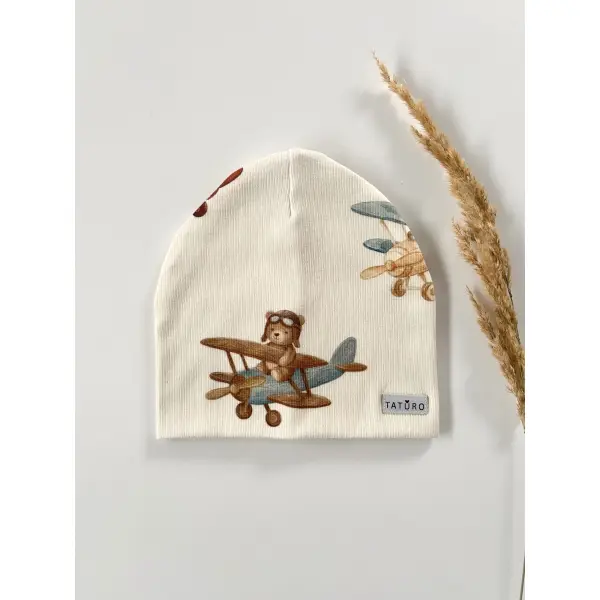 CZAPKA PRĄŻKOWANA - ODLOTOWE MISIE